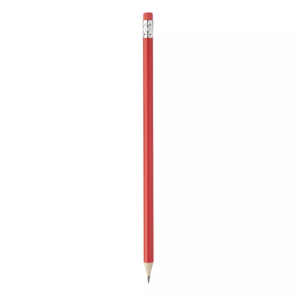 Concil rouge  crayon à papier 