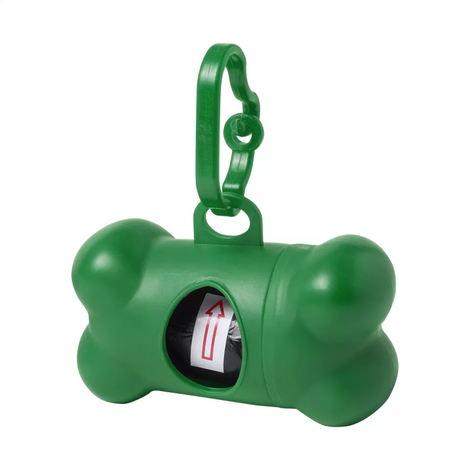 Pobba groen  dispenser voor poepzakjes 