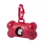 Pobba rouge  distributeur sachets pour déchets canins 
