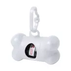 Pobba white  dog waste bag dispenser 
