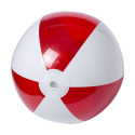 Byron red white beach ball (ø28 cm) 