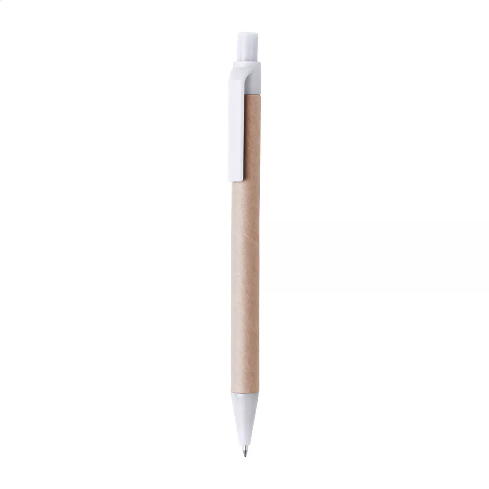 Papper wit natuurlijk balpen 
