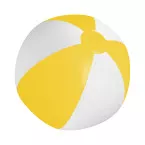 Playo geel wit strandbal (ø28 cm) 