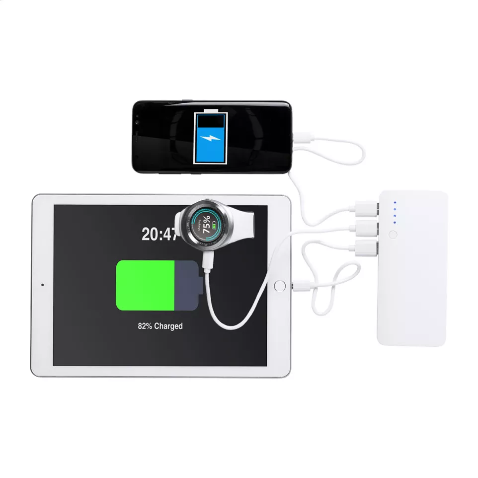 Tenak bleu blanc power bank 