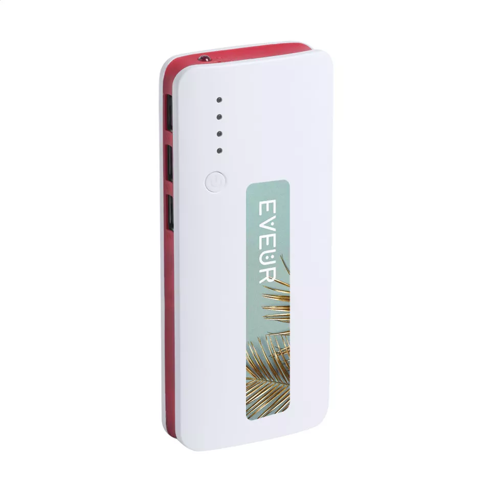 Tenak rouge blanc power bank 