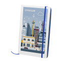 Pendula A5 blauw wit notitieboek 