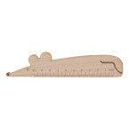 Looney natural  wooden ruler 