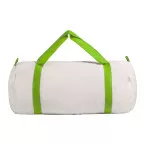 Odens lime green natural sports bag 