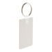 Foamy D wit  sleutelhanger 