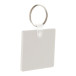 Foamy C white  keyring 