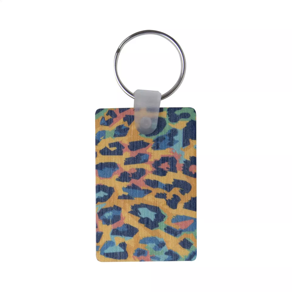 Woody D natural  keyring 