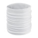 Slurry white  multi-purpose scarf 