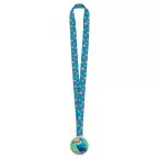 Subdal transparent  tour de cou médaille 