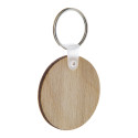 Woody A natural  keyring 