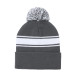 Frosty grey  winter hat 