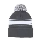 Frosty grey  winter hat 