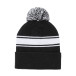 Frosty noir  bonnet 