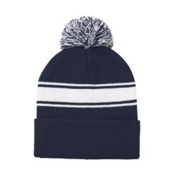 Frosty donker blauw  muts 