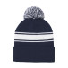 Frosty donker blauw  muts 