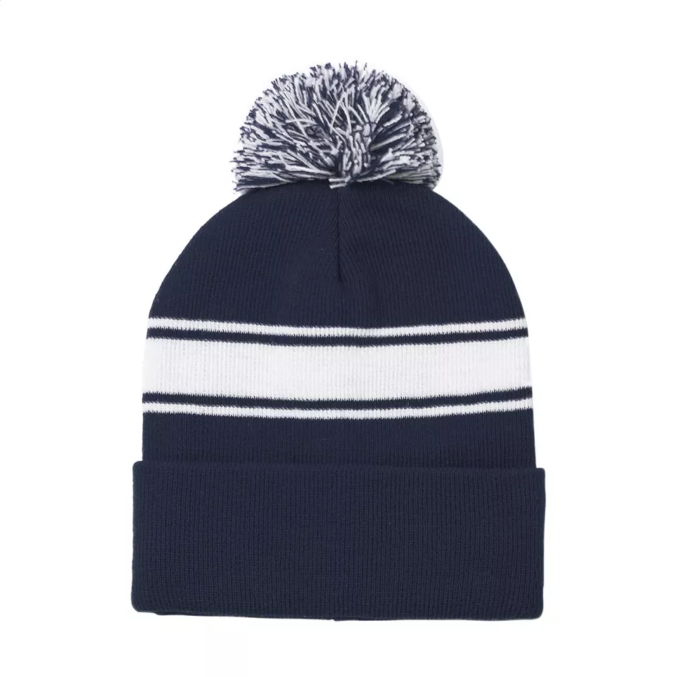 Frosty donker blauw  muts 