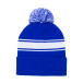Frosty blauw  muts 