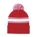 Frosty rood  muts 