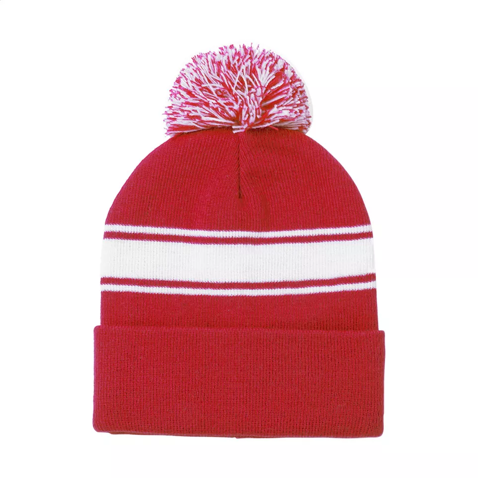 Frosty rouge  bonnet 