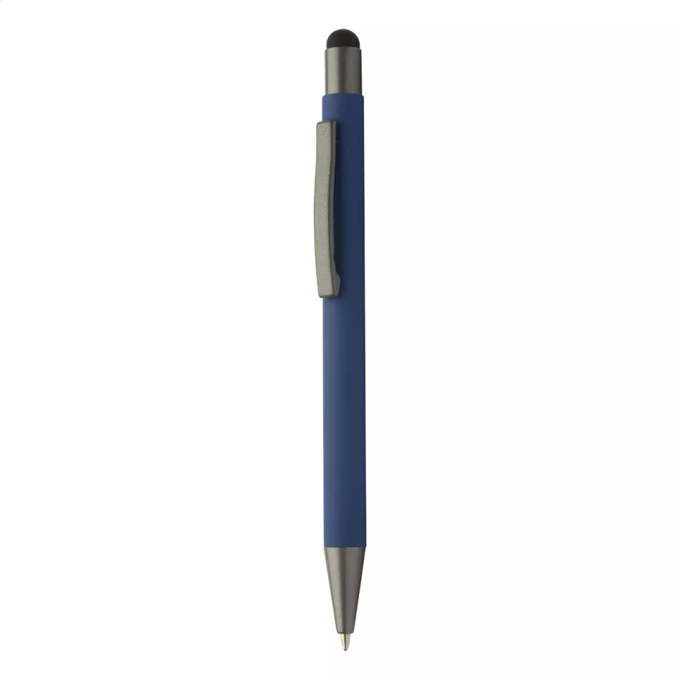 Hevea blauw  touch balpen 