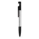 Handy zwart zilver touch balpen 