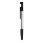 Handy zwart zilver touch balpen 