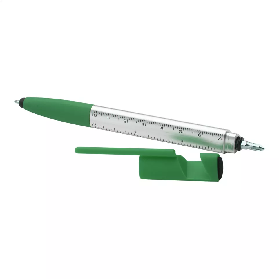 Handy groen zilver touch balpen 