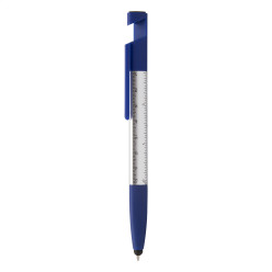 Handy blauw zilver touch balpen 