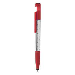 Handy rood zilver touch balpen 
