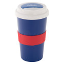 CreaCup rood  custom made thermobeker, grip C