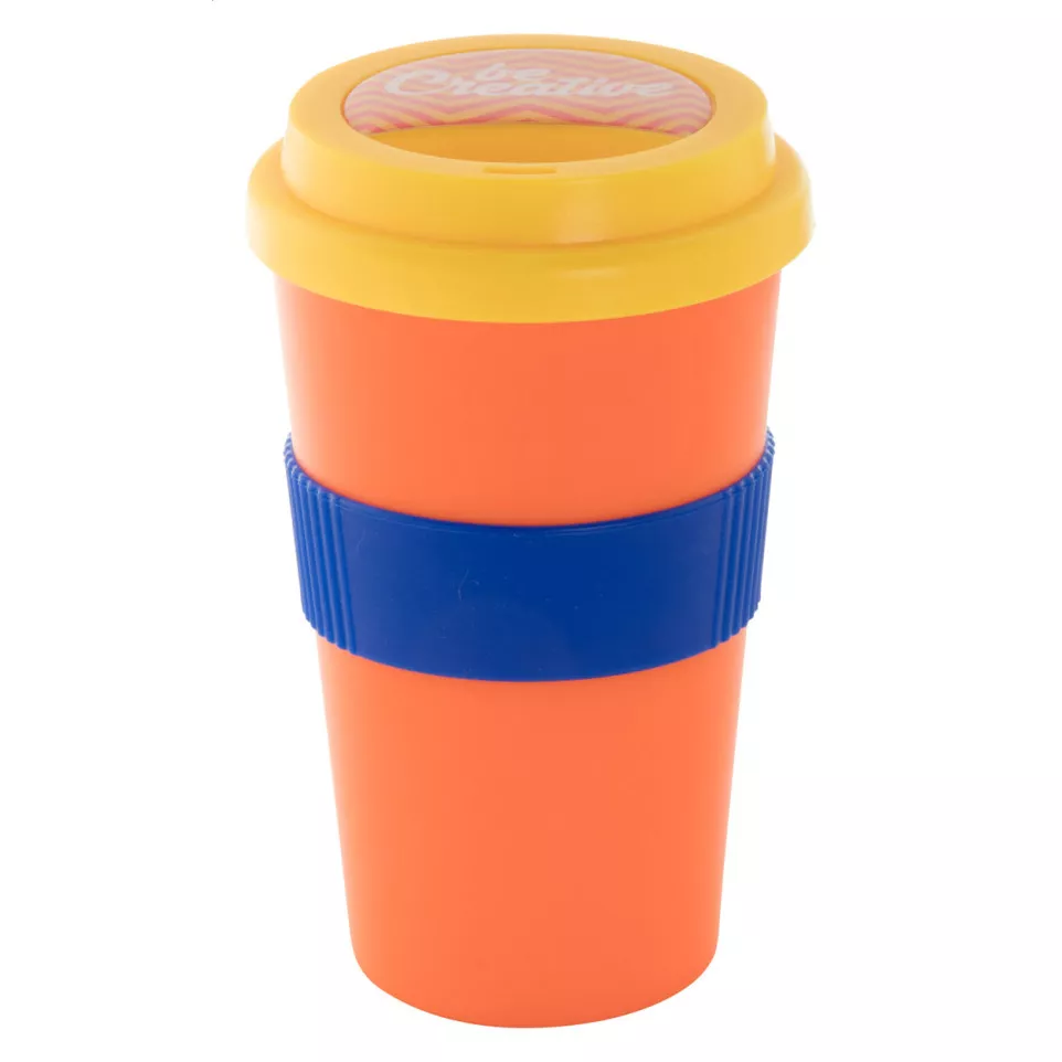 CreaCup orange  customisable thermo...