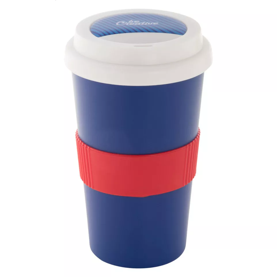 CreaCup wit  custom made thermobeker,...