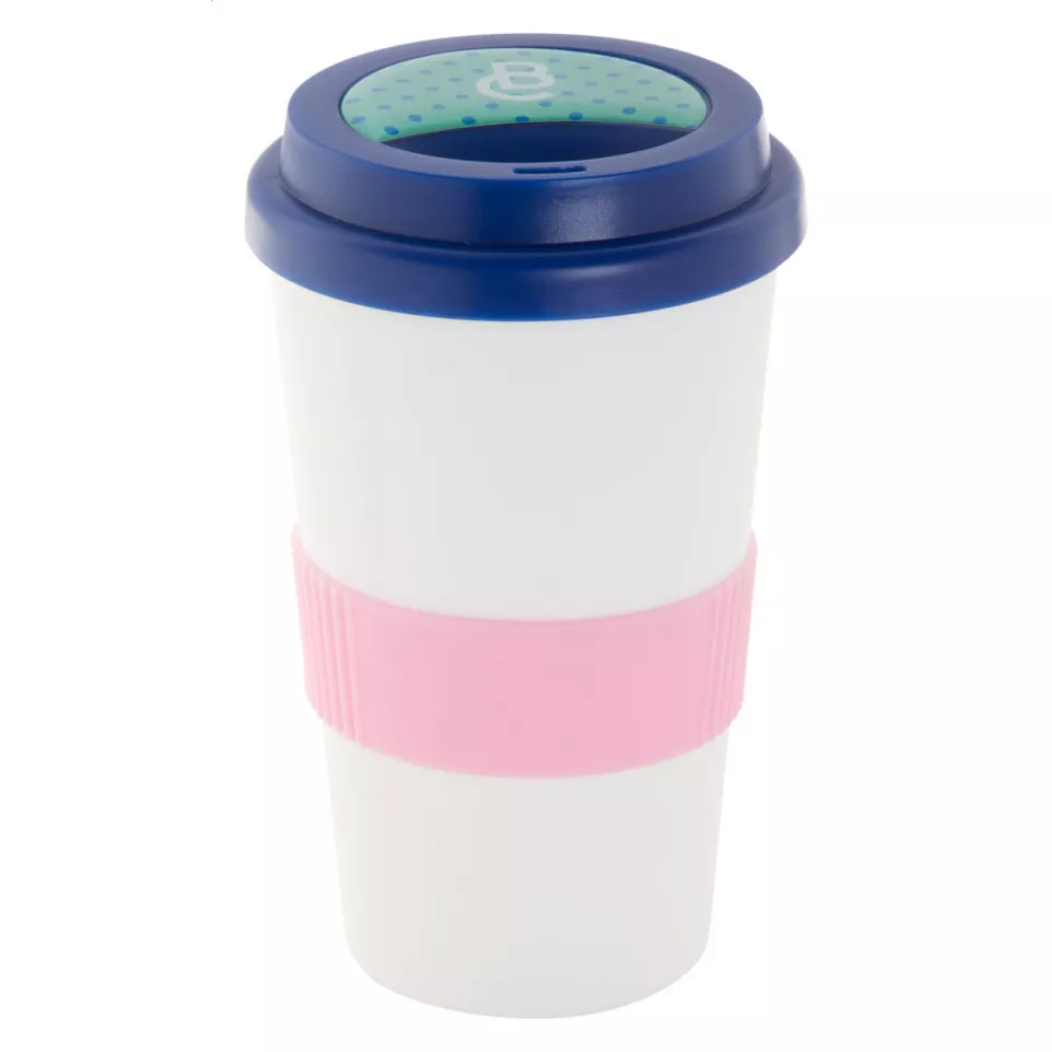 CreaCup wit  custom made thermobeker,...