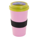 CreaCup black  customisable thermo cup, grip C