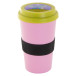 CreaCup lime green  customisable thermo cup, lid B
