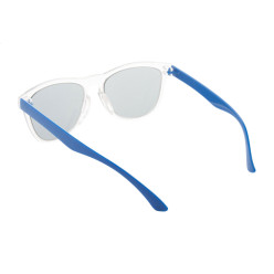 CreaSun bleu  lunettes de soleil sur-mesure - temples B