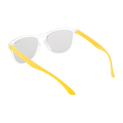 CreaSun yellow  customisable sunglasses - temples B