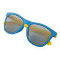 CreaSun jaune  lunettes de soleil sur-mesure - temples B