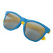 CreaSun jaune  lunettes de soleil sur-mesure - temples B