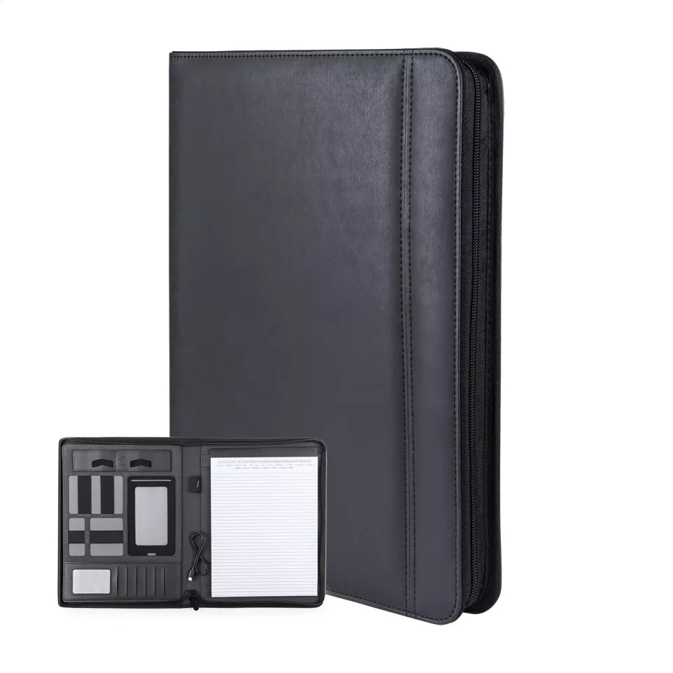 Rogers black  document folder 