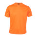 Ekle fluorescerend oranje  sport T-shirt M
