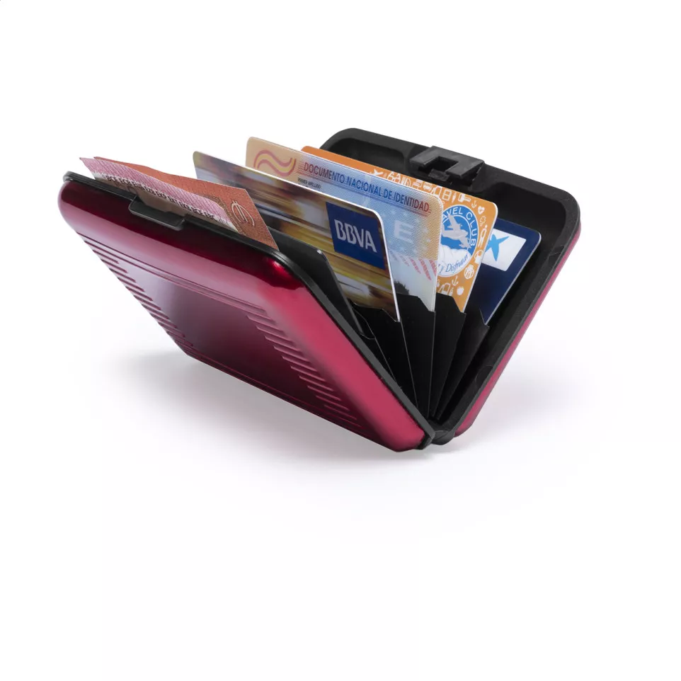 Cardox red  credit card holder 