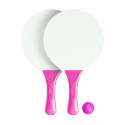 Negril fuchsia wit strandtennis 