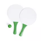 Negril vert blanc jeu de tennis de plage 