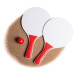 Negril red white beach tennis 