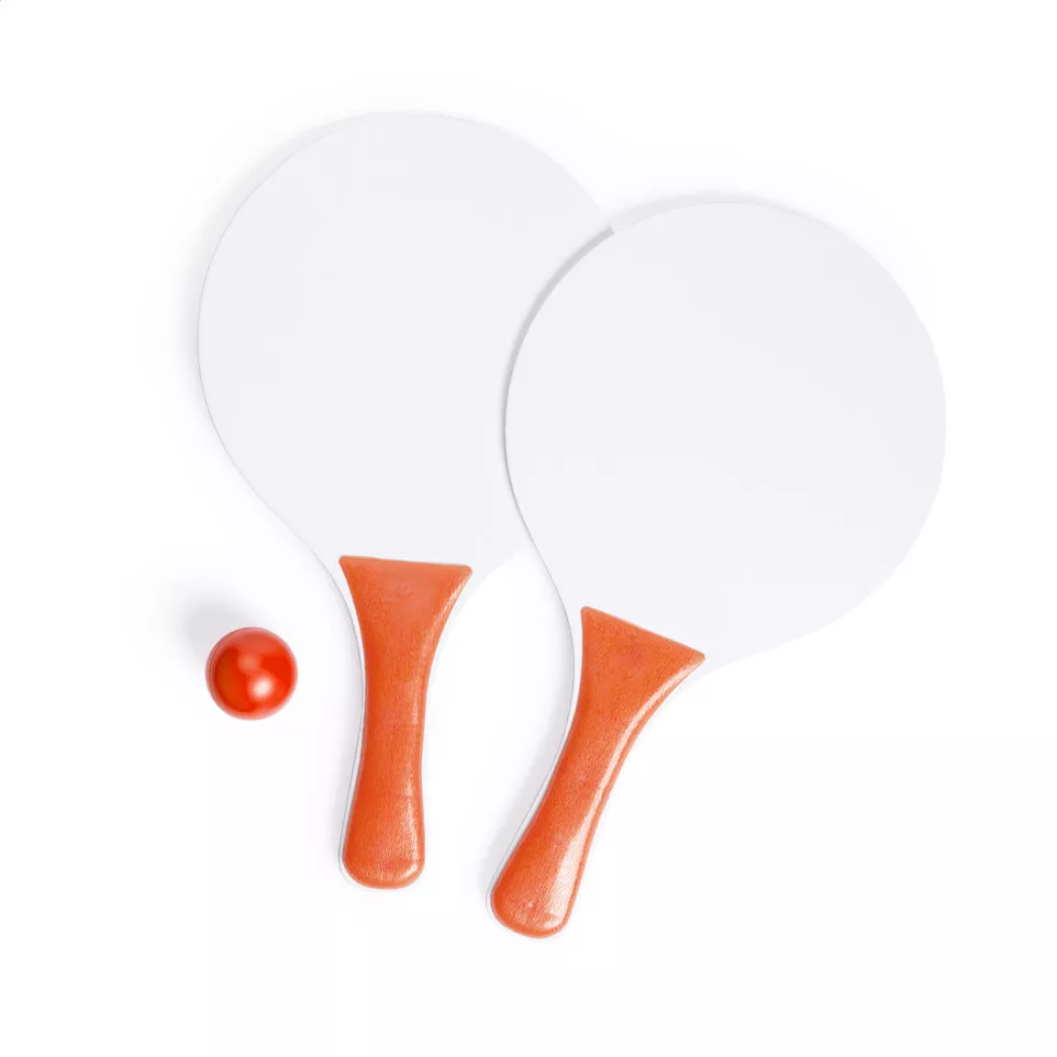 Negril orange white beach tennis 